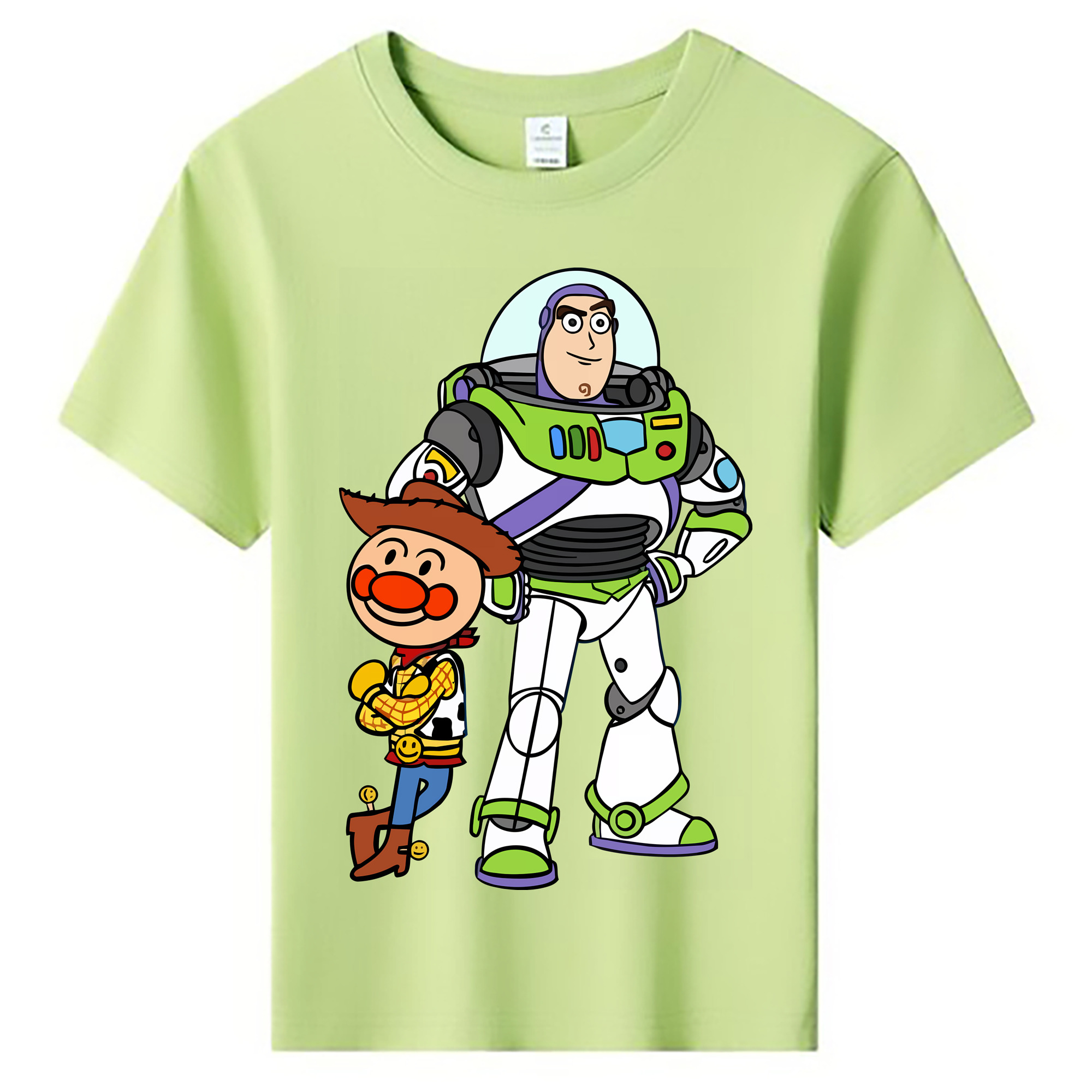 （画像用） アンパンマン Anpanman 綿100％キッズTシャツ（フロントプリント）